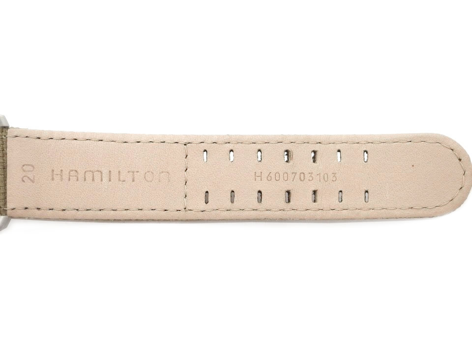 ハミルトン カーキ フィールド 38mm H68201993 クオーツ 2019年購入 USED Hamilton