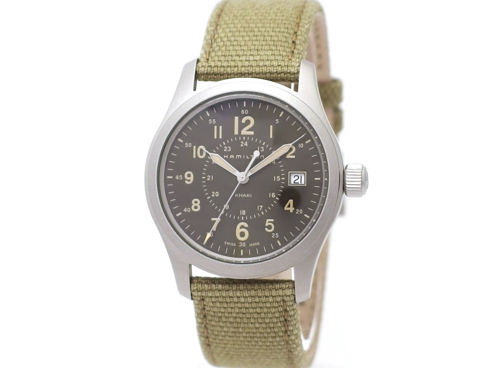 ハミルトン カーキ フィールド 38mm H68201993 クオーツ 2019年購入 USED Hamilton