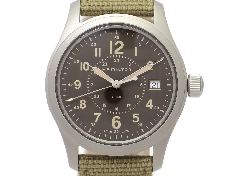 ハミルトン カーキ フィールド 38mm H68201993 クオーツ 2019年購入 USED Hamilton