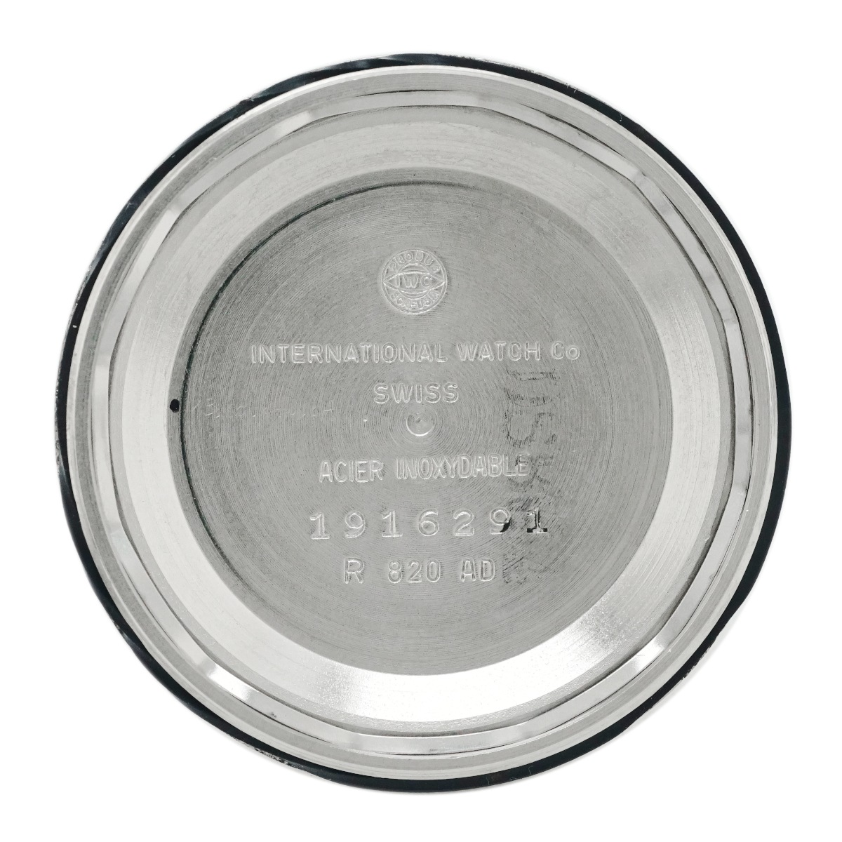 IWC Ref.820AD スクリューバック 魚リューズ Cal.8541B 自動巻 OH済 1969年製