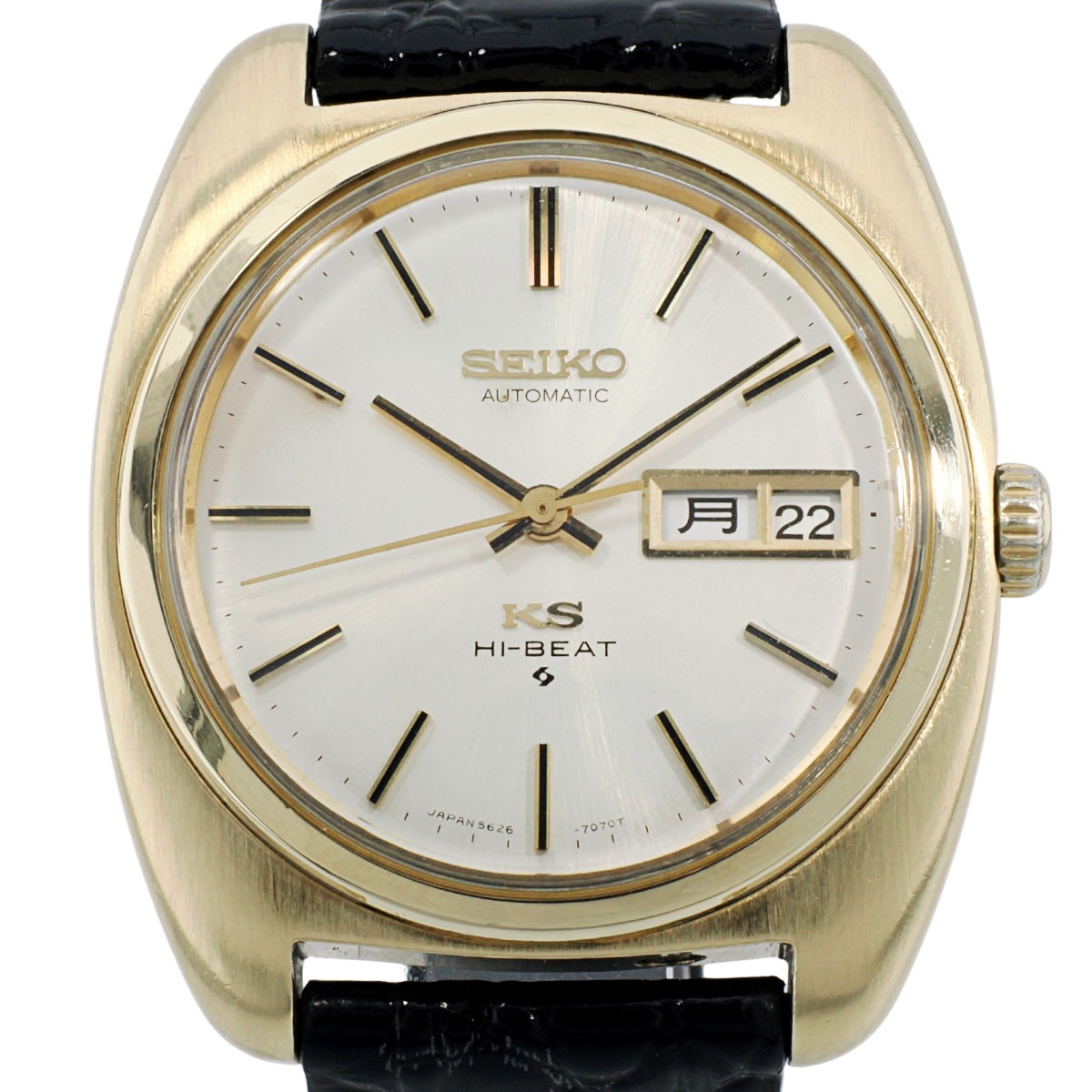キングセイコー 5626-7070 CAP GOLD ワンピースケース KSメダリオン 自動巻 OH済 昭和45年/1970年製