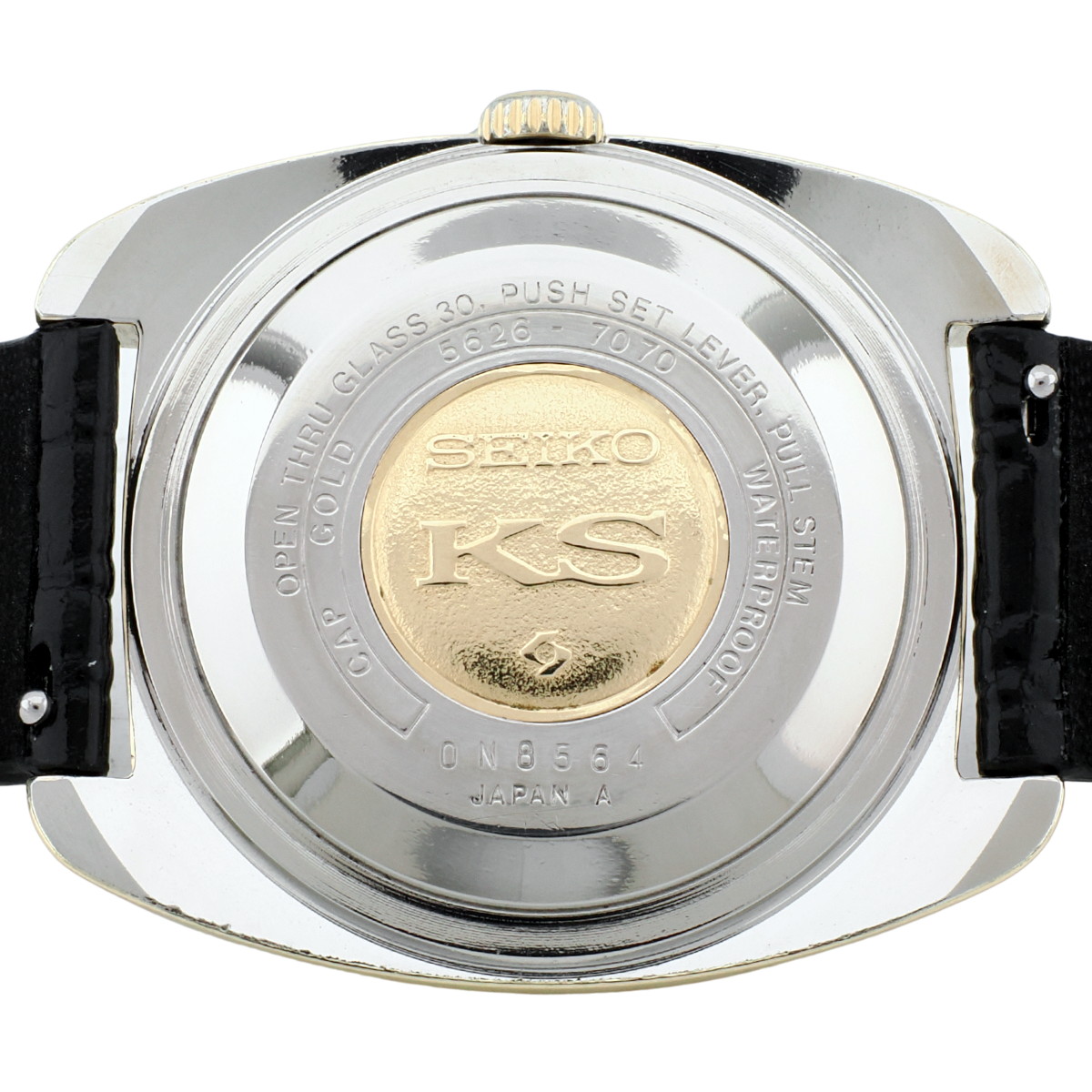 キングセイコー 5626-7070 CAP GOLD ワンピースケース KSメダリオン 自動巻 OH済 昭和45年/1970年製