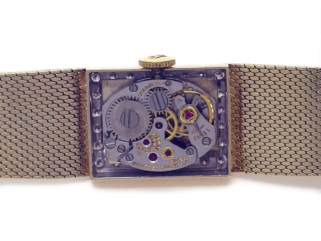 ロレックス プレシジョン 14K 24Pダイヤ レディース 手巻 OH済 1960