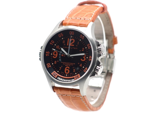 ハミルトン カーキ GMT エアレース H77665973 自動巻 USED Hamilton ハミルトン カーキ GMT エアレース H77665973 自動巻 USED Hamilton