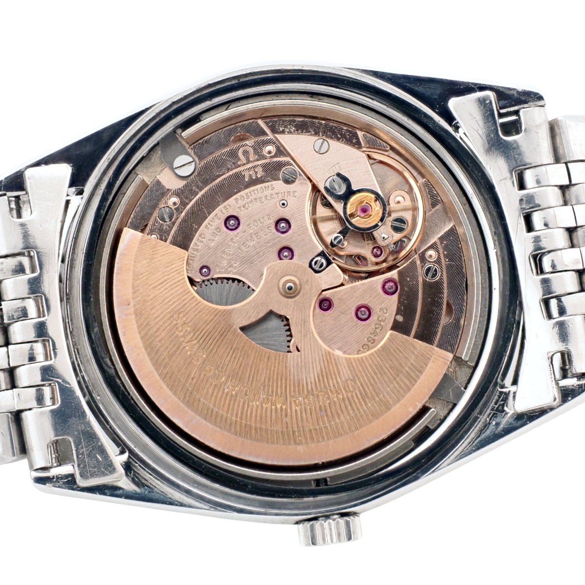 オメガ コンステレーション 167.021 33mm 9連ブレスレット Cal.712 自動巻 OH済 1966年製