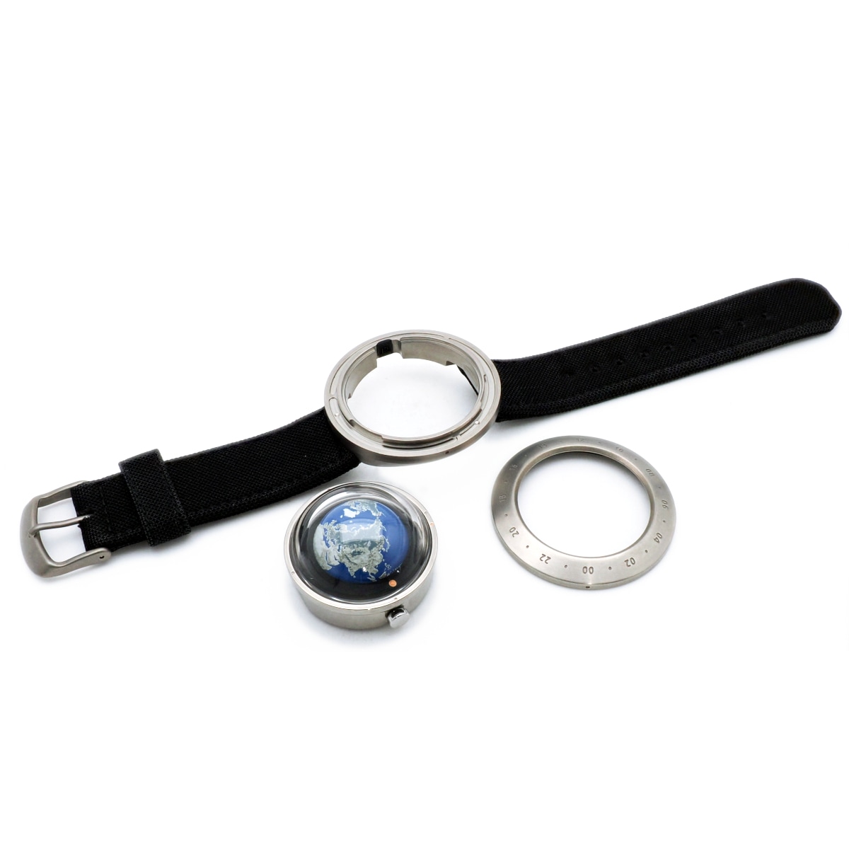 Seiko Wn-1 Think Earth セイコー　アースウォッチ JA-3307| セイコー アースウォッチ 北半球 WN-1 チタン 地球儀