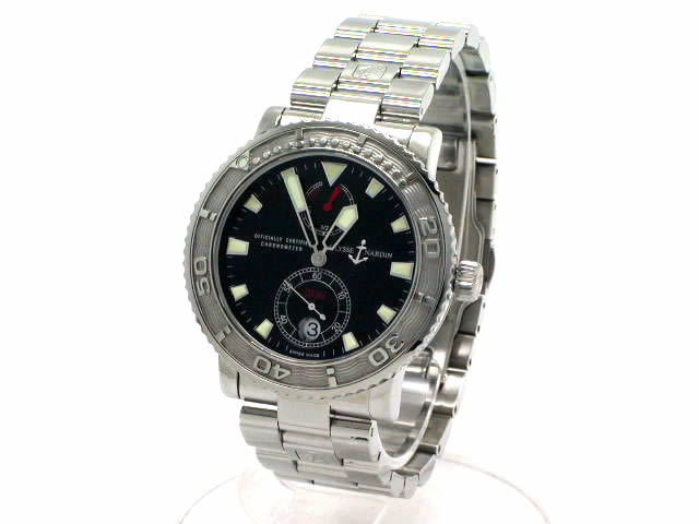ユリスナルダン マリーンダイバー 263.55 自動巻 USED　