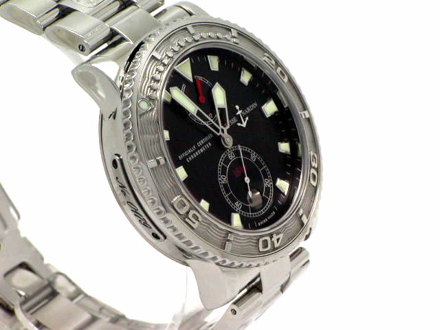 ユリスナルダン マリーンダイバー 263.55 自動巻 USED　