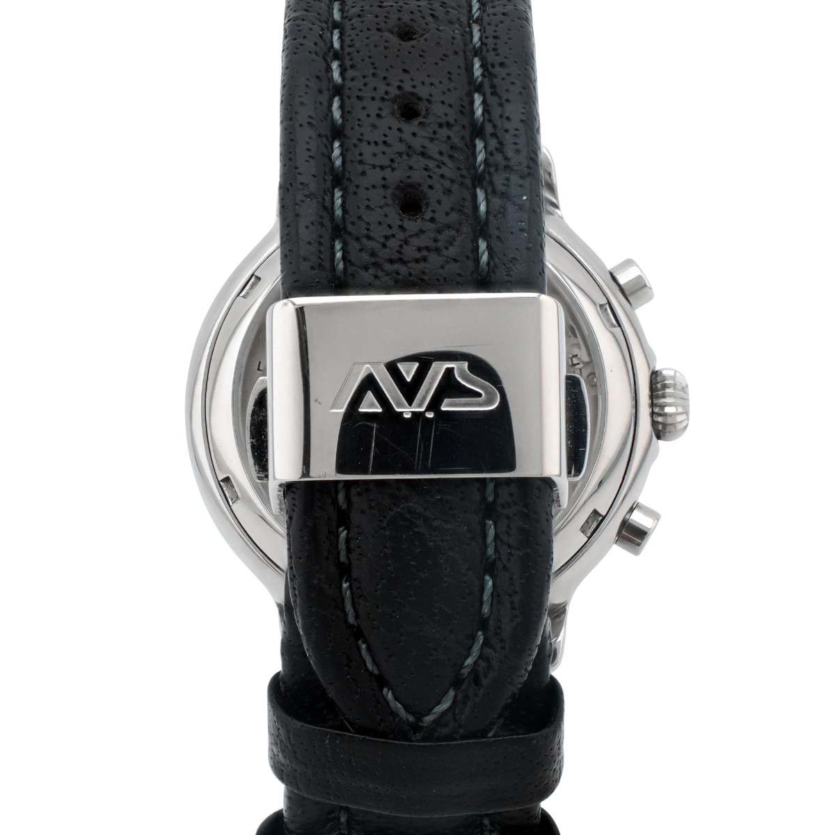 ヨコハマ YOKOHAMA A.V.S オートマチック クロノグラフ バルジュー7750搭載 AVS001SWH USED