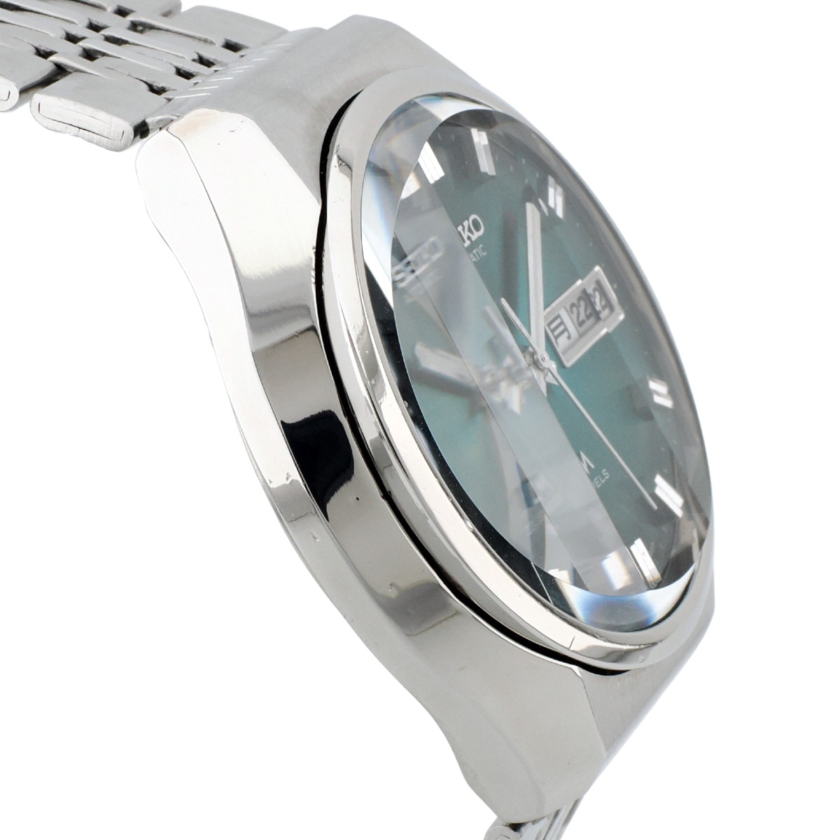 セイコー ロードマチック 5606-8060 カットガラス スクリューバック 純正ブレスレット 自動巻 OH済 昭和49年/1974年製