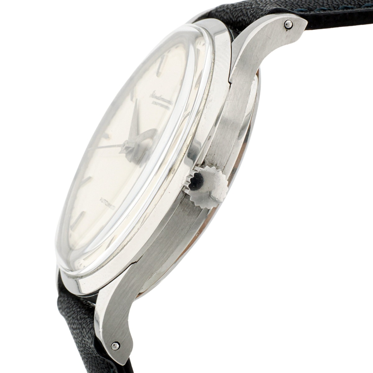 IWC ヴィンテージ Cal.853 ペラトン式 自動巻 SS 筆記体ロゴ 1963年製【OH済】