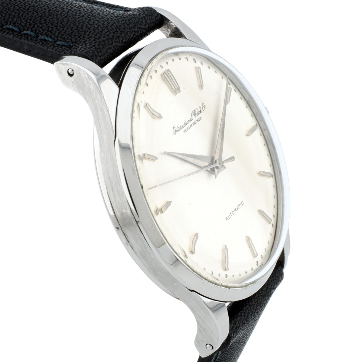 IWC ヴィンテージ Cal.853 ペラトン式 自動巻 SS 筆記体ロゴ 1963年製【OH