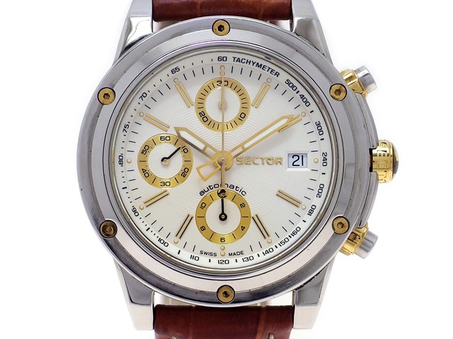 セクター 850 クロノグラフ バルジュー7750 自動巻 OH済 USED