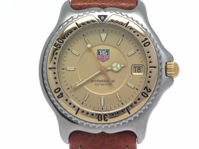 タグホイヤー S/el レザー・ヨーロッパ WI1151.FC6006 クオーツ USED