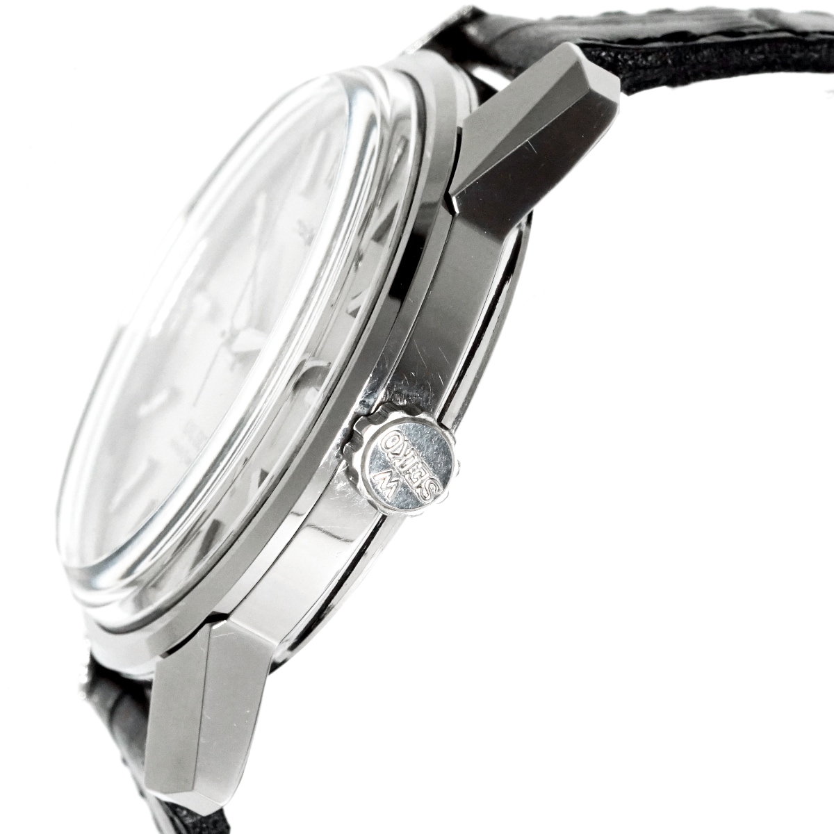 キングセイコー セカンドモデル 初期型 44-9990 盾メダリオン 純正リューズ 手巻 OH済 昭和40年/1965年製 Seiko