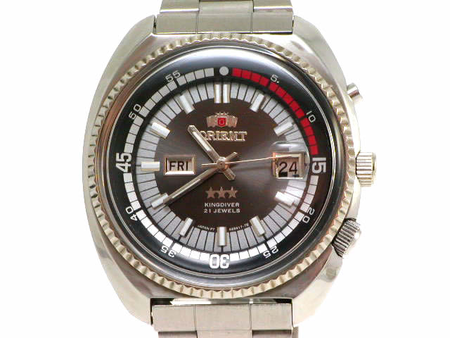 オーバーホール済　オリエント　キングダイバー　自動巻　kingdiver オーバーホール済オリエントキングダイバー自動巻kingdiver
