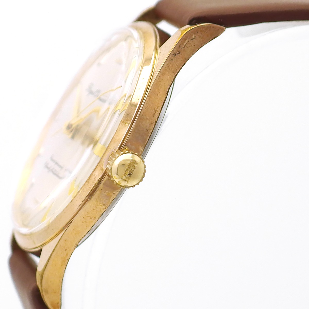 ロイヤルオリエント シャワープルーフ T92027 金メッキ/ステンレス 19石 手巻 OH済 1960年代