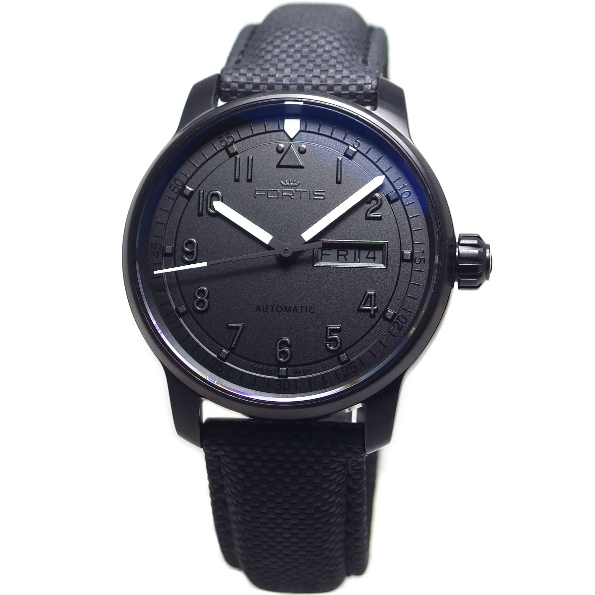 フォルティス ブラックアウト2 Ref.704.18.11BO 704.18.158 Cal.2836-2