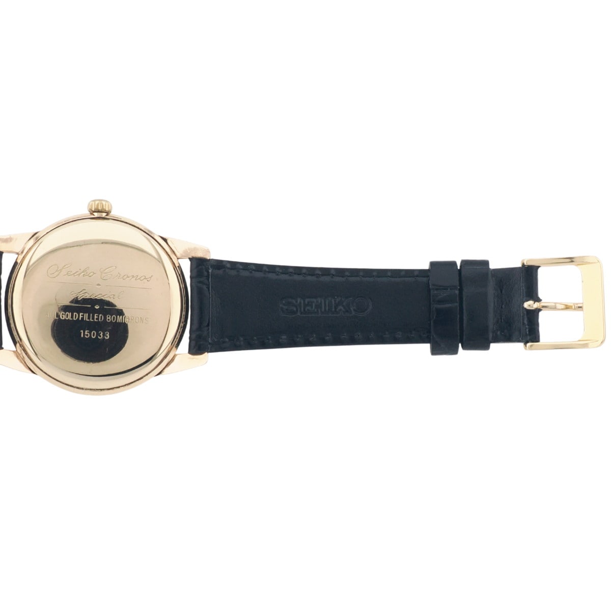 稼働 SEIKO Cronos Special セイコー クロノス 手巻き 金張 動作品