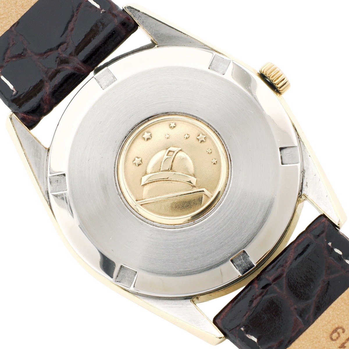 オメガ コンステレーション 167.021 33mm キャップゴールドケース ノンデイト Cal.712 自動巻 OH済 1972年製
