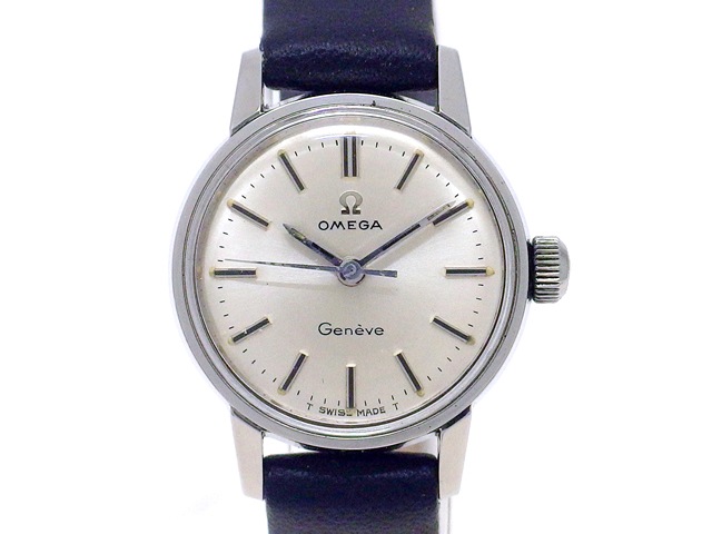 OH済 1969年製 オメガ ジュネーブ レディース デイト付 自動巻き 極上品