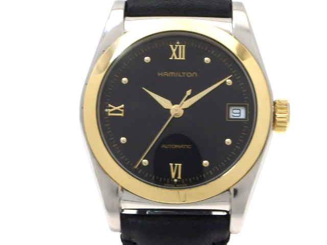ハミルトン クラシック 7040 A2N SS/18Kベゼル 自動巻 OH済 USED