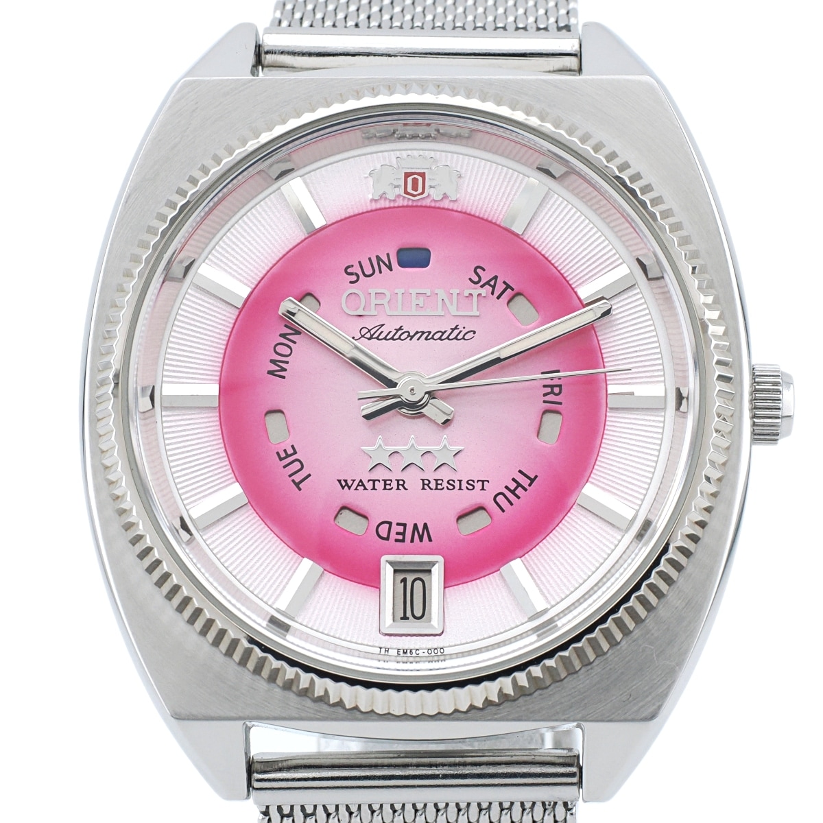 Cartier pink色 文字盤 自動巻き カルティエ ピンク文字盤 | Chrono24.jp