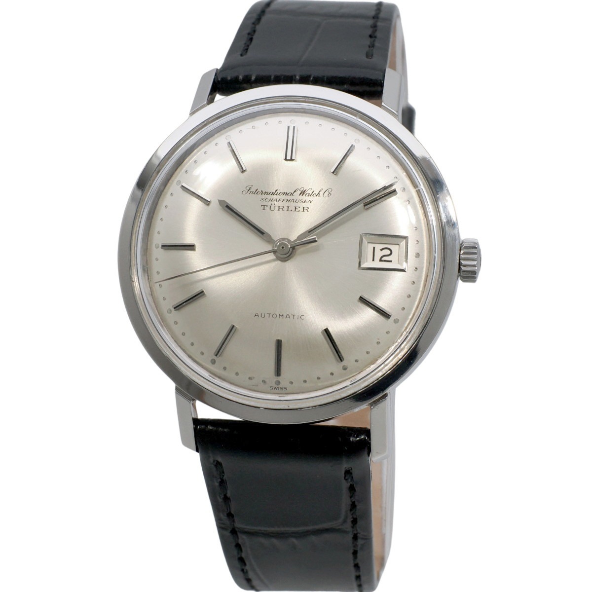 IWC Ref.808A TURLER Wネーム Cal.8541 自動巻 OH済 1966年製 International Watch Co