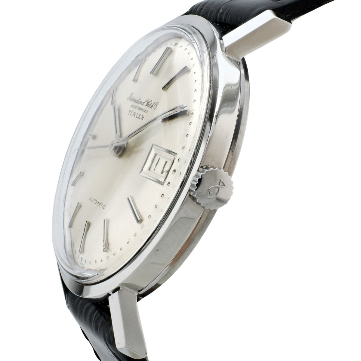 IWC Ref.808A TURLER Wネーム Cal.8541 自動巻 OH済 1966年製 International Watch Co