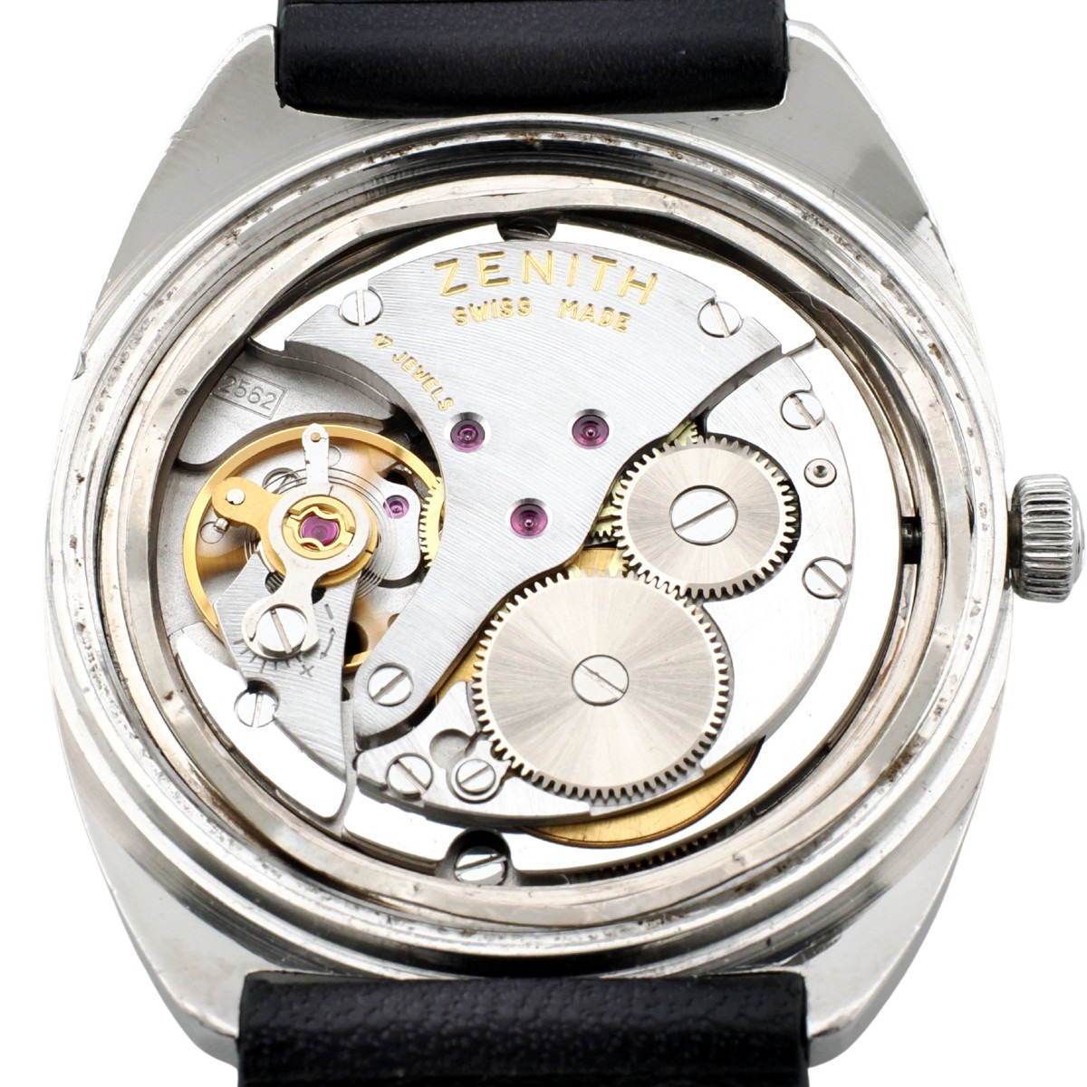 ゼニス Sporto（スポルト）トノー型ケース Ref.MRP 702 Cal.2562 手巻 OH済 1970年代