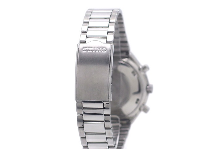 Seiko クロノ自動巻き（6138-8030） セイコー クロノグラフ 6138-8030 縦目クロノ ブルーダイアル