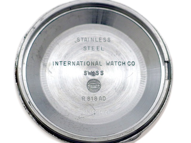 IWC Ref.818AD Cal.8541B 自動巻 OH済 1970年製