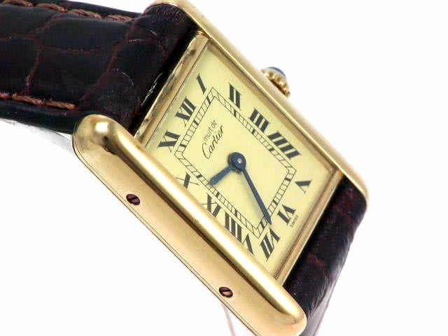 カルティエ マストタンク レディス W1003151301 クオーツ USED　