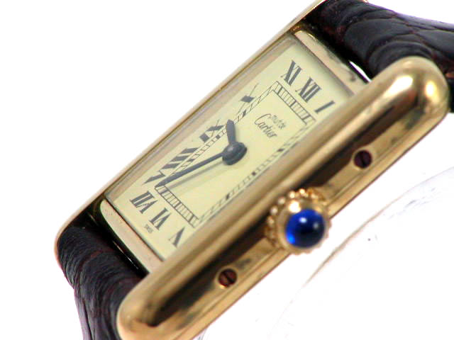 カルティエ マストタンク レディス W1003151301 クオーツ USED　