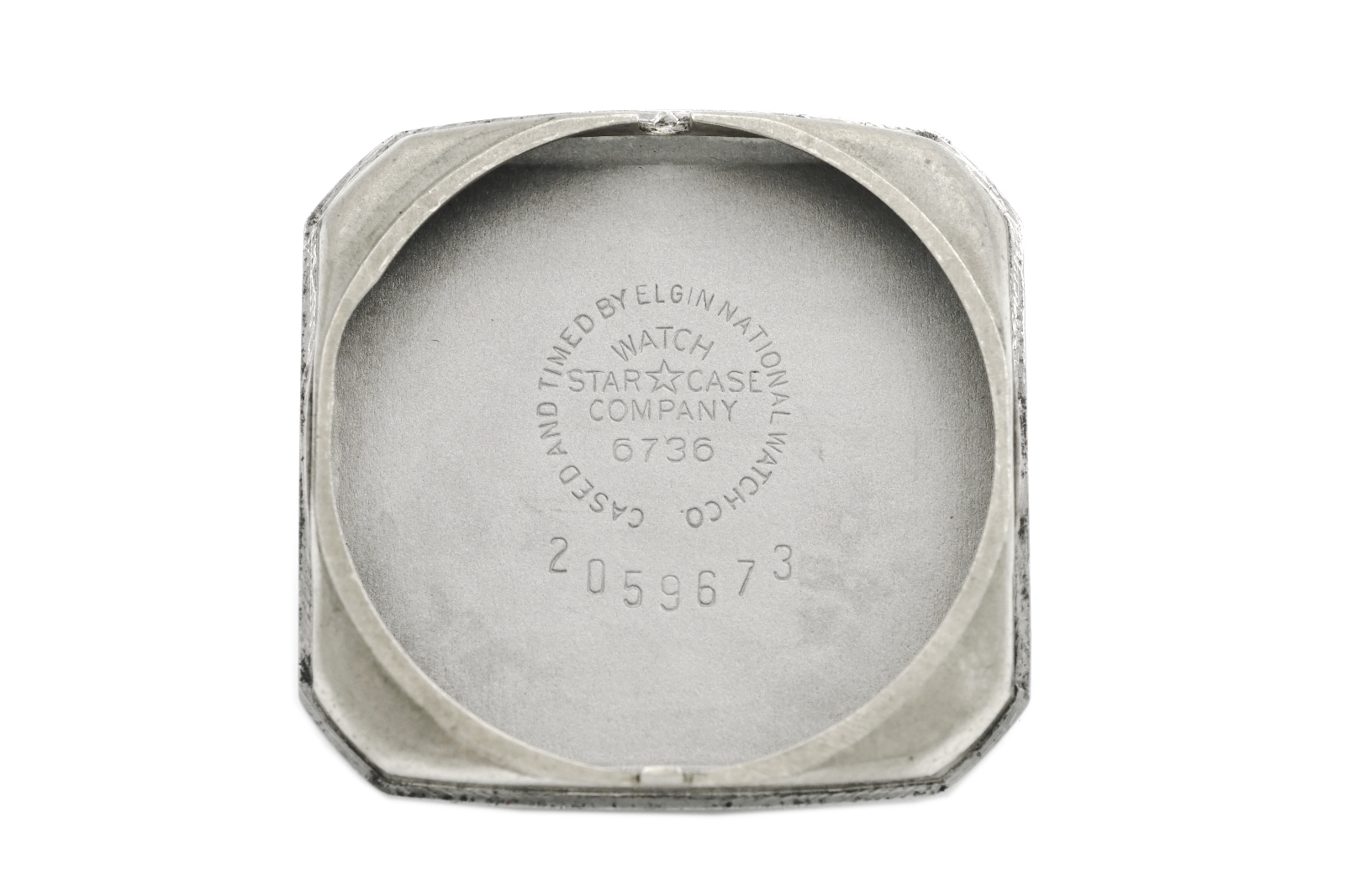 エルジン Ref.6736 アメリカ製 金メッキ かまぼこ型風防 Cal.683