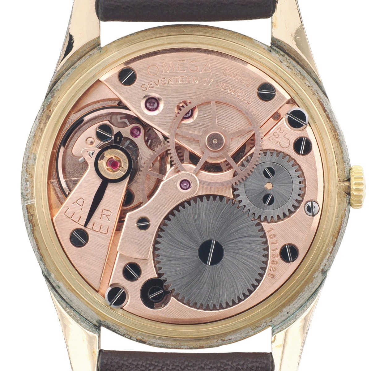 オメガ 30mmキャリバー Ref.14926-63 SC センターセコンド Cal.285 手巻 OH済 1961年製