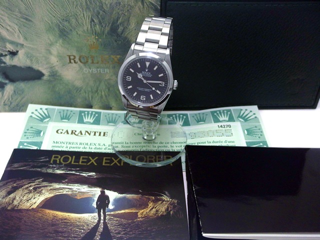 ロレックス エクスプローラー1 14270 自動巻 OH済 1993年製 USED Rolex