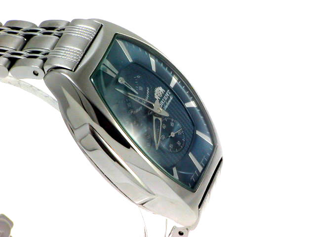 オリエント EZAB C0CS パワーリザーブ表示 デイト 自動巻 トノー USED　