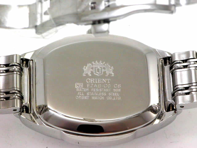 オリエント EZAB C0CS パワーリザーブ表示 デイト 自動巻 トノー USED　