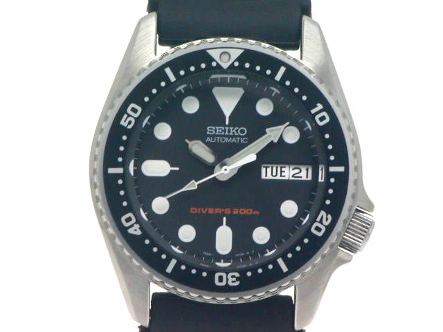 SEIKO セイコー ダイバー 100M 7S26-0170 自動巻 腕時計 セイコー ダイバー200m 7S26-0030 38mm 自動巻 USED