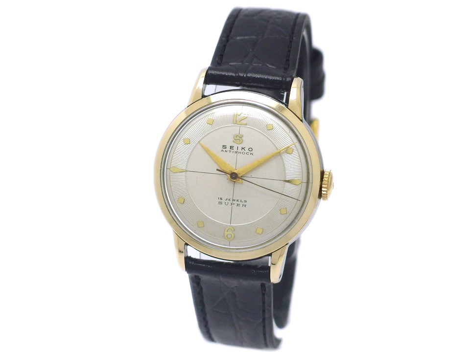 セイコー スーパー Ref.13017 15石 GF/SS 手巻 OH済 1950年代 Seiko