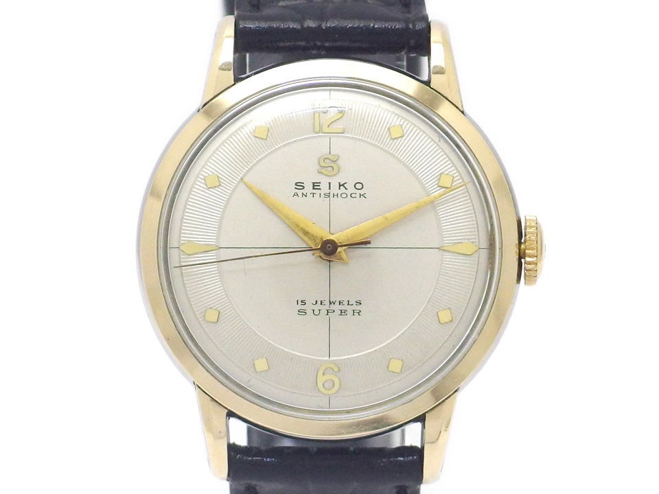 セイコー スーパー Ref.13017 15石 GF/SS 手巻 OH済 1950年代 Seiko