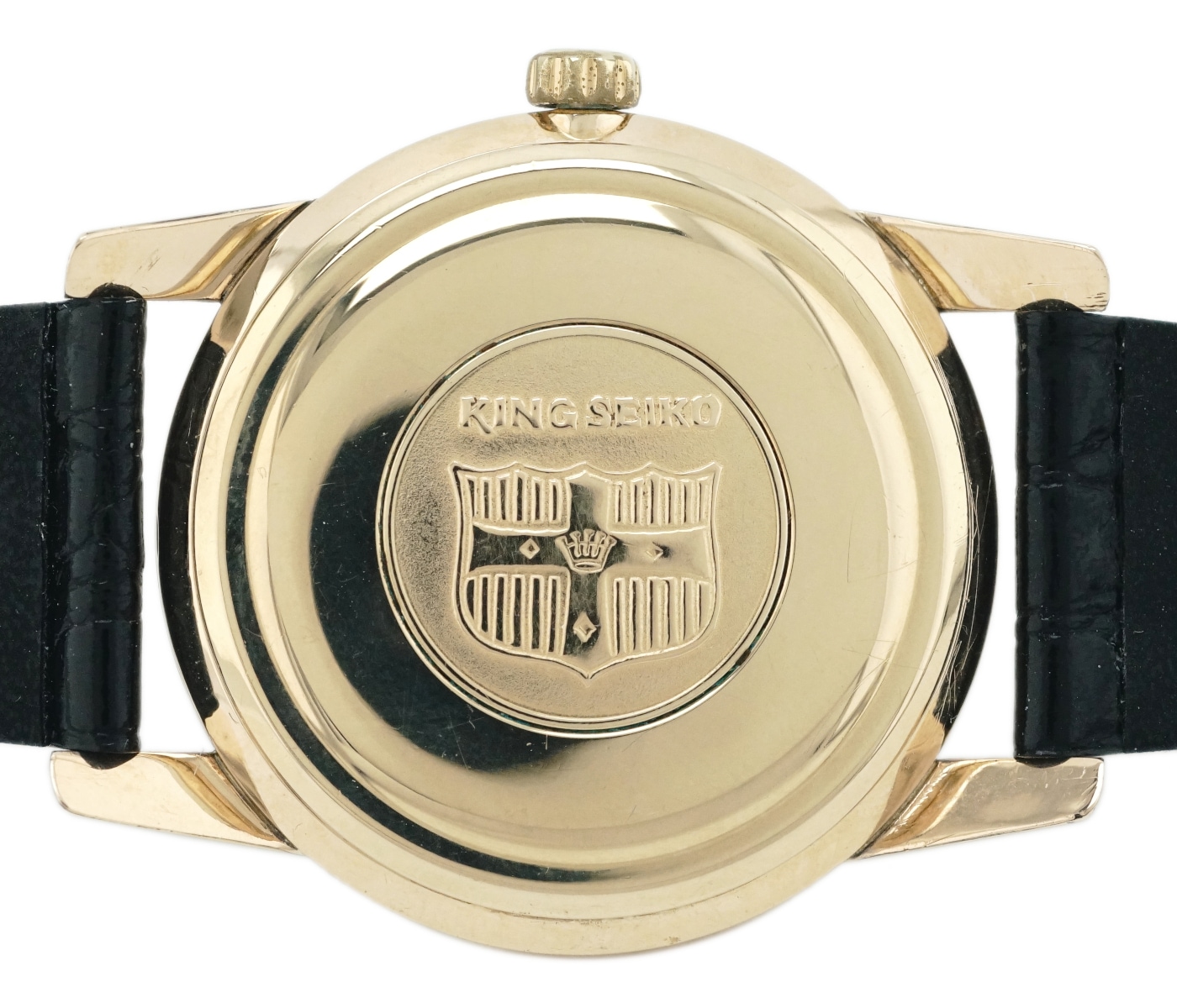 蒼空の金の鋲 キングセイコー セカンドモデル後期 44-2000 金張り SEIKO