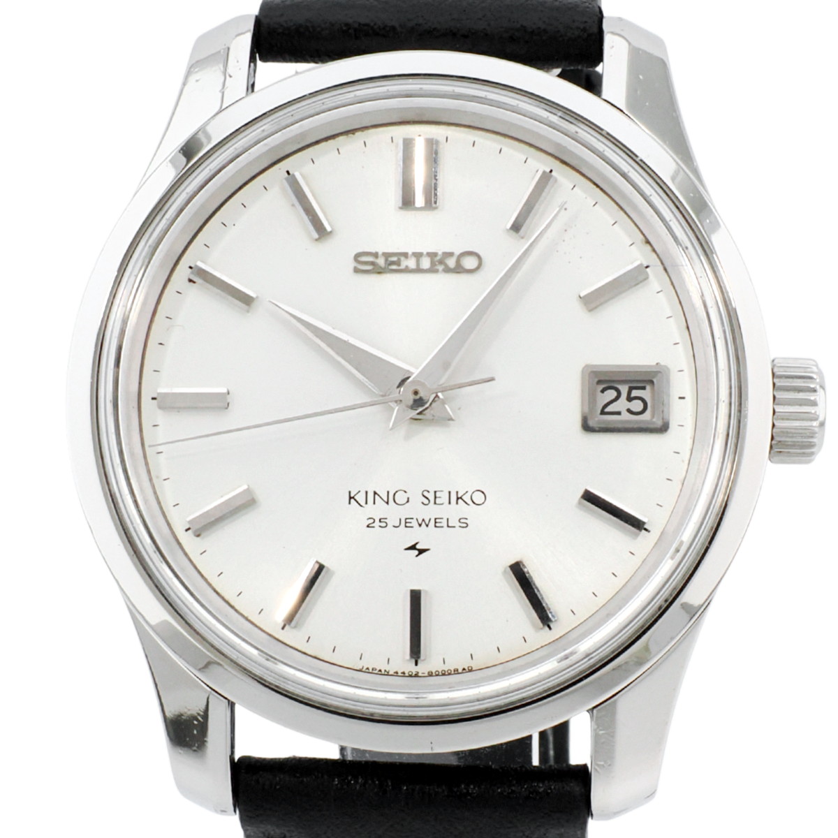 【極希少】KINGSEIKO 4402-8000 /メダリオン デイト25石 キングセイコー 4402-8000 44KSデイト 後期型 SEIKOメダリオン 手巻 OH