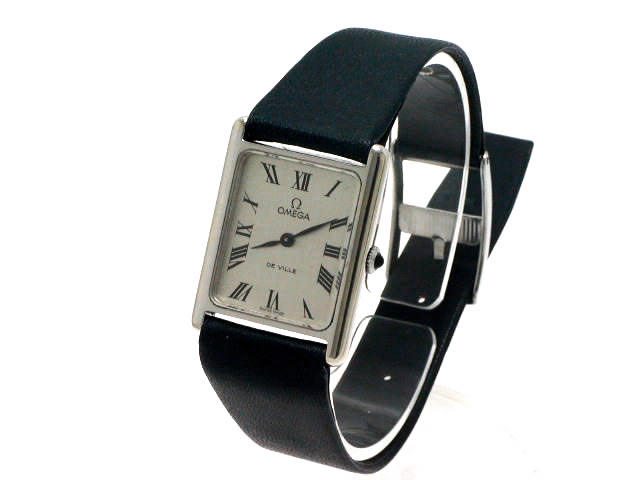 OMEGA オメガ デビル レクタンギュラー 2針 メンズ 腕時計 クォーツ オメガ デビル レクタンギュラー Cal.624 手巻 OH済 1960年代 OMEGA