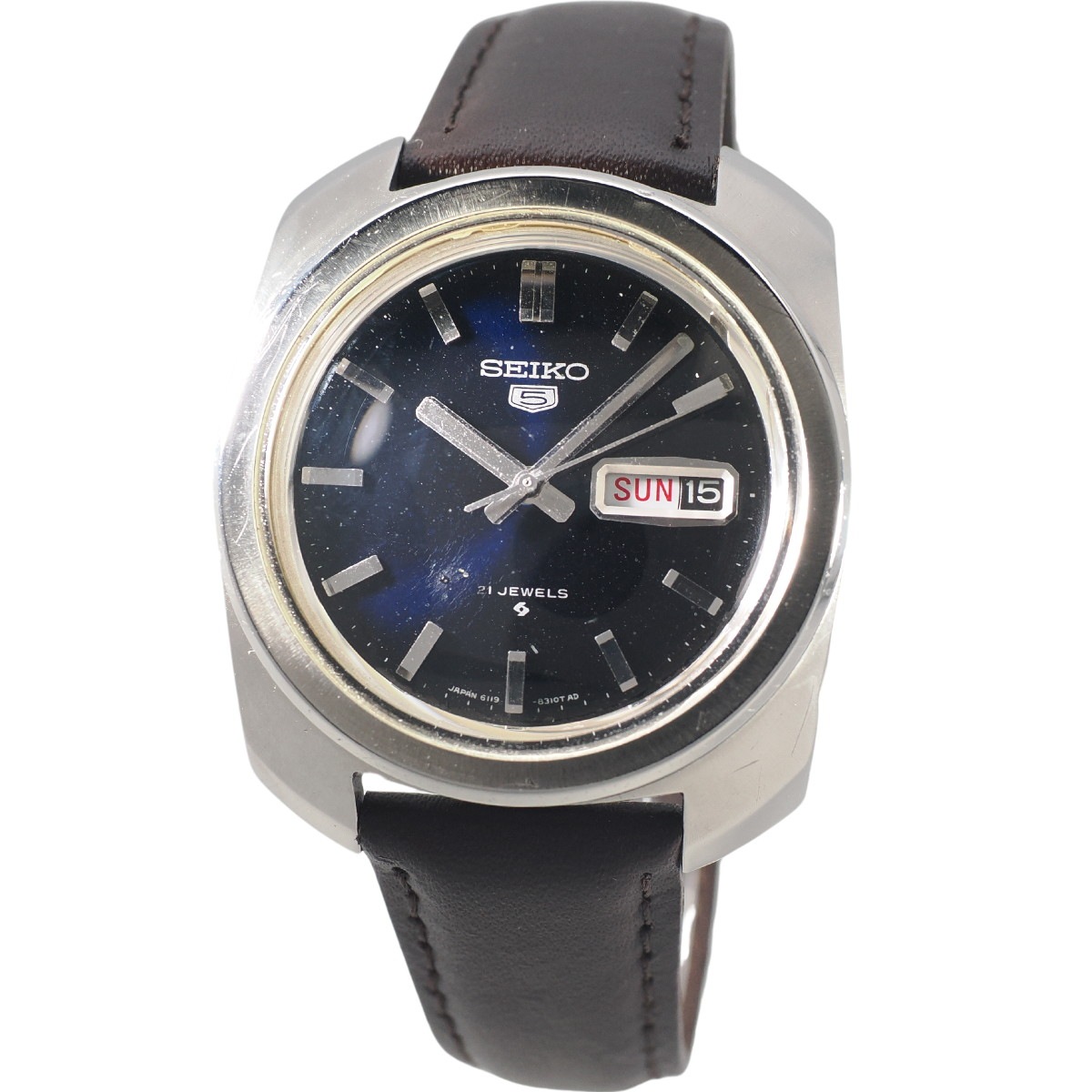 セイコーファイブ 6119-8220 21石自動巻 OH済 昭和43年製