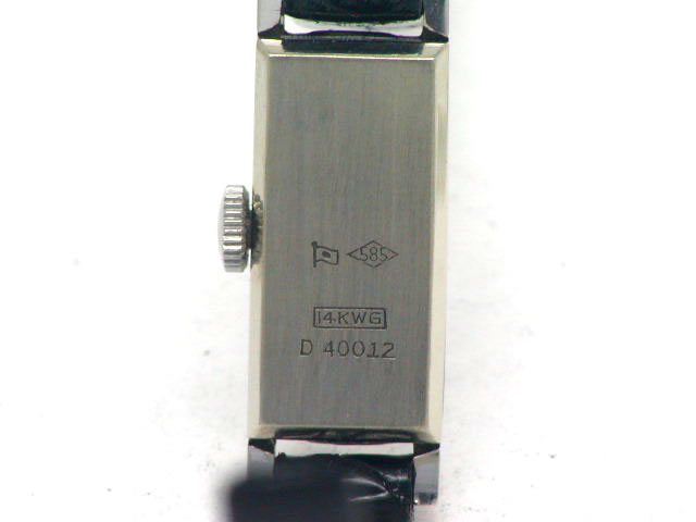 シチズン ドレッシー 14KWG レディス 手巻 OH済 昭和30年代