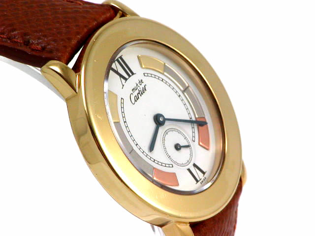 カルティエ ヴェルメイユ ラウンド クオーツ USED