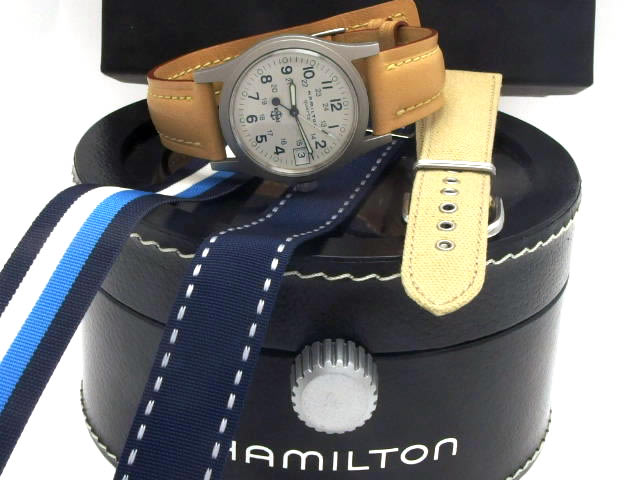 ハミルトン HAMILTON カーキ 9797 クォーツ　中古 楽天市場】【HAMILTON】ハミルトン カーキ 9797 デイト クォーツ