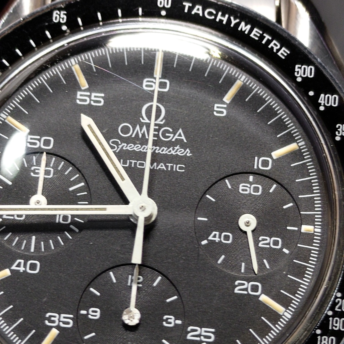 オメガ スピードマスター 3510.50 ST175.0032 Cal.1140金メッキ仕様 自動巻 OH済 1993年製 USED